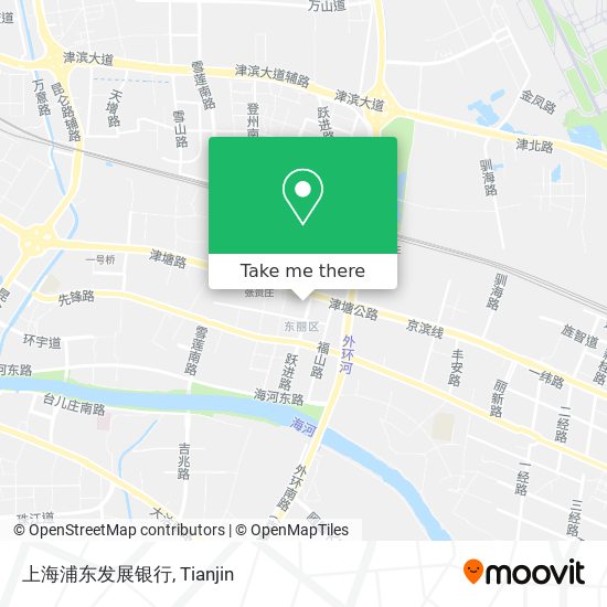 上海浦东发展银行 map