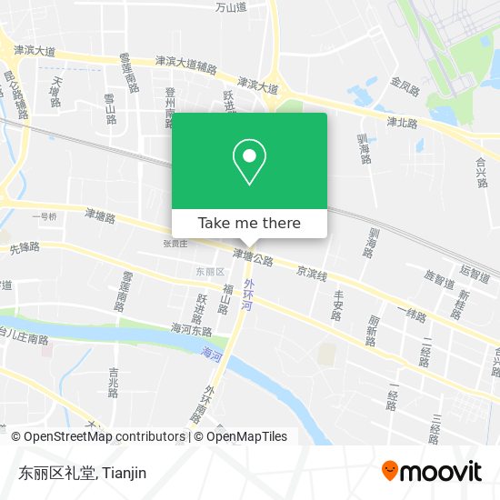 东丽区礼堂 map