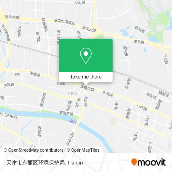 天津市东丽区环境保护局 map