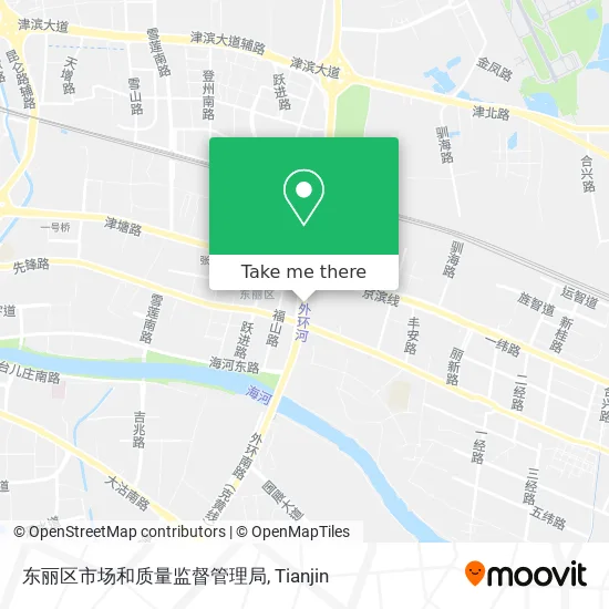 东丽区市场和质量监督管理局 map