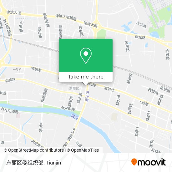 东丽区委组织部 map