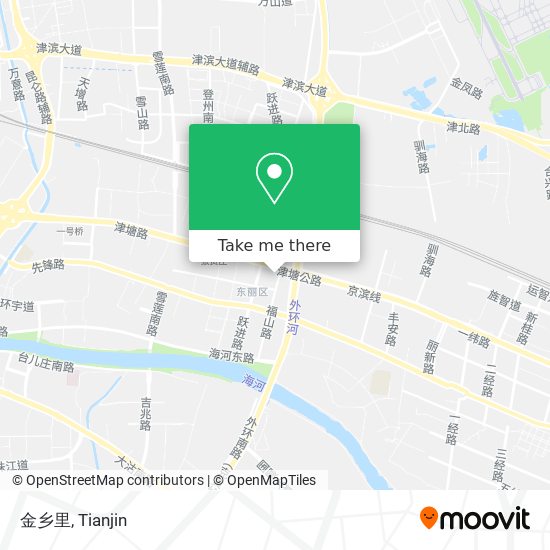 金乡里 map