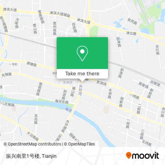 振兴南里1号楼 map