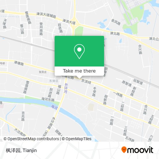枫泽园 map