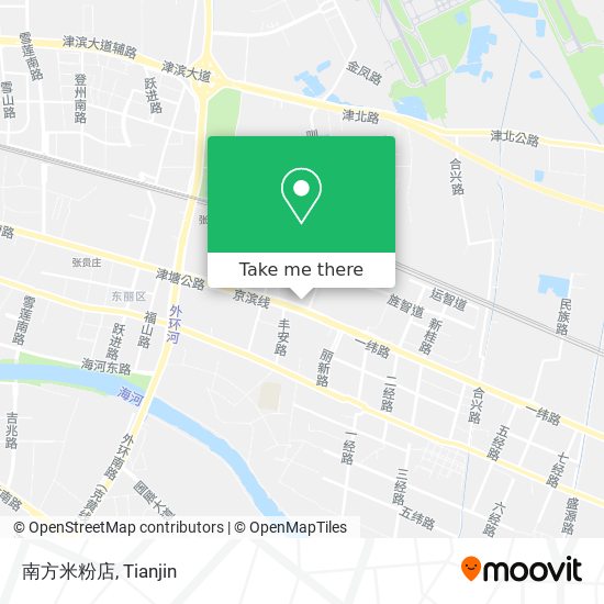 南方米粉店 map