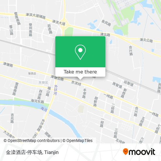 金滦酒店-停车场 map