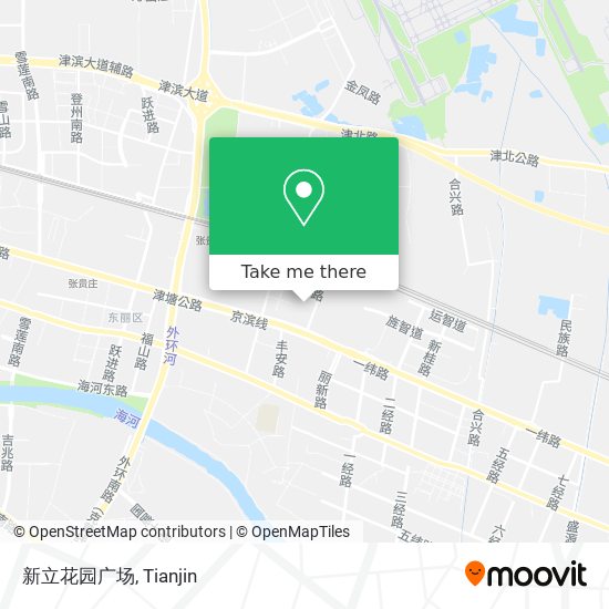 新立花园广场 map