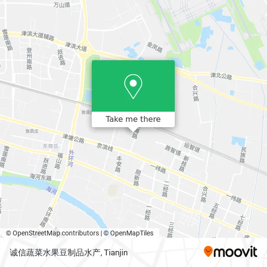 诚信蔬菜水果豆制品水产 map