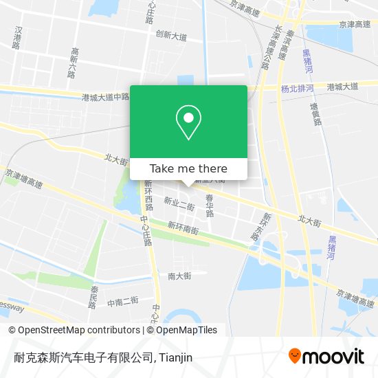 耐克森斯汽车电子有限公司 map