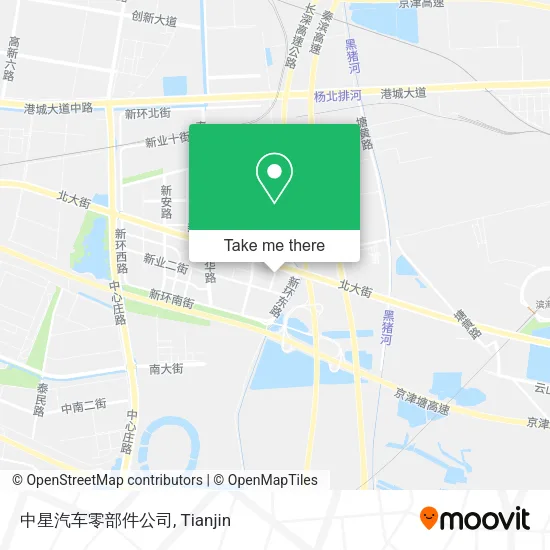 中星汽车零部件公司 map