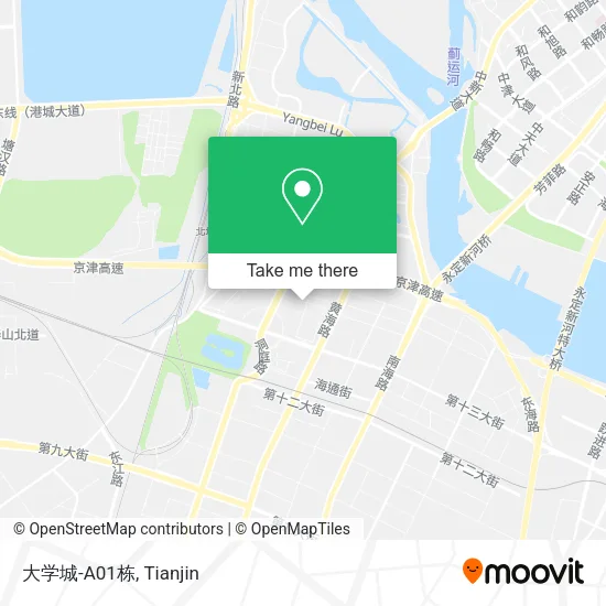 大学城-A01栋 map
