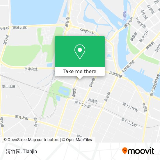 清竹园 map