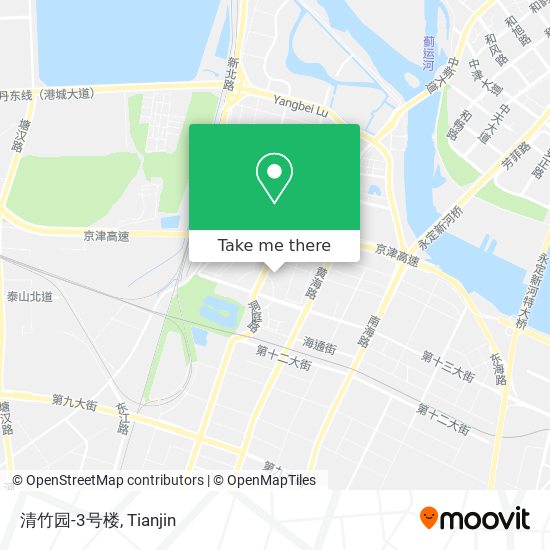 清竹园-3号楼 map