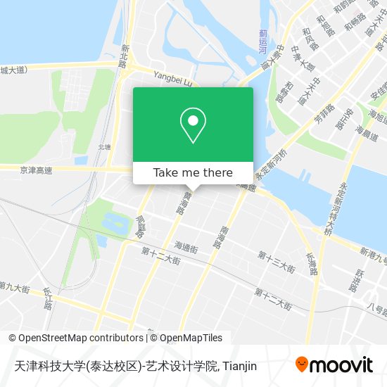 天津科技大学(泰达校区)-艺术设计学院 map