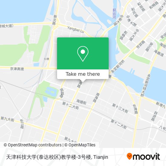 天津科技大学(泰达校区)教学楼-3号楼 map