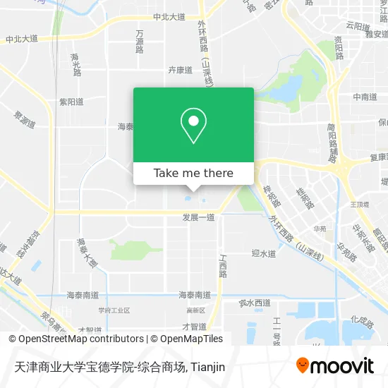 天津商业大学宝德学院-综合商场 map