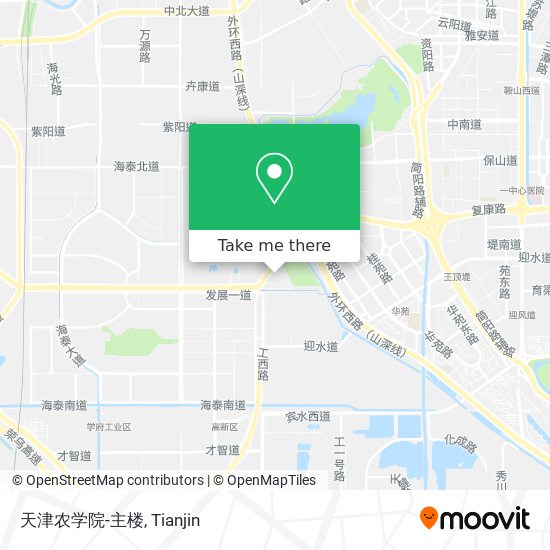 天津农学院-主楼 map