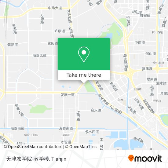 天津农学院-教学楼 map
