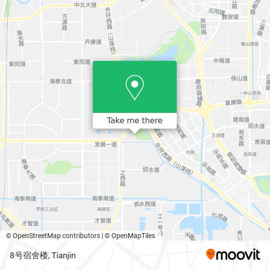 8号宿舍楼 map