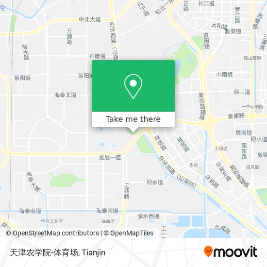 天津农学院-体育场 map