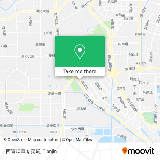 西青烟草专卖局 map