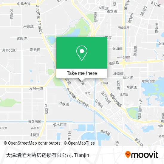 天津瑞澄大药房链锁有限公司 map