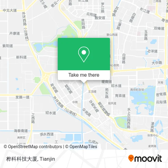桦科科技大厦 map