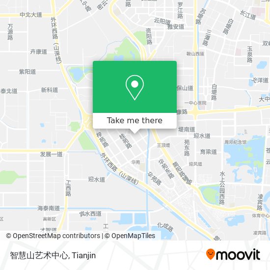 智慧山艺术中心 map