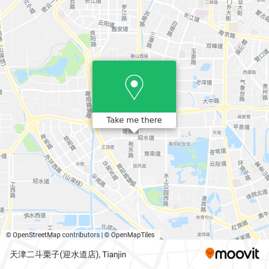 天津二斗栗子(迎水道店) map