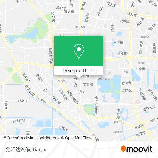 鑫旺达汽修 map