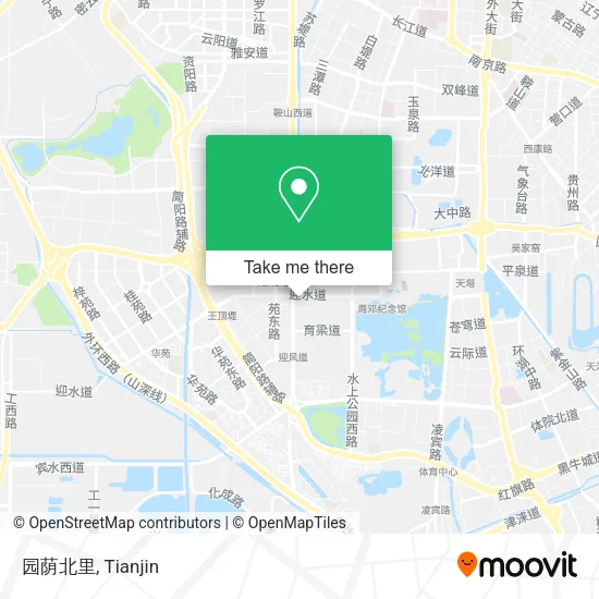 园荫北里 map
