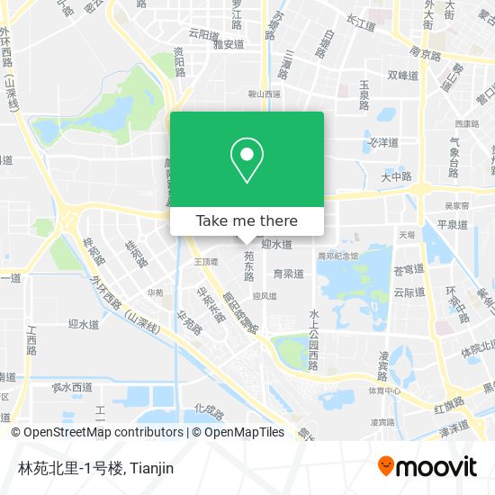 林苑北里-1号楼 map
