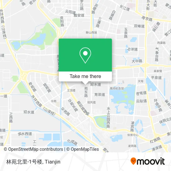 林苑北里-1号楼 map