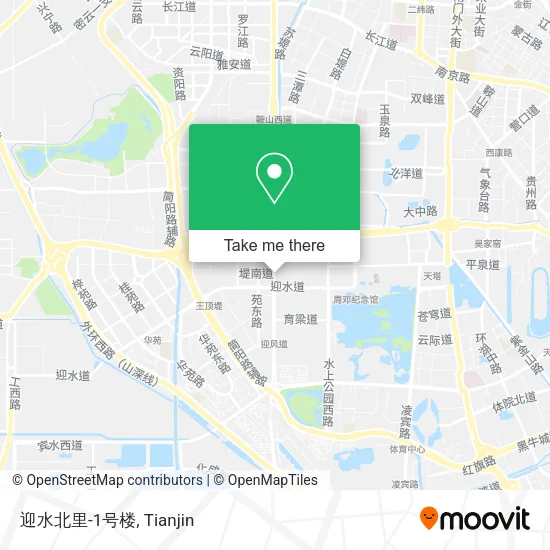 迎水北里-1号楼 map