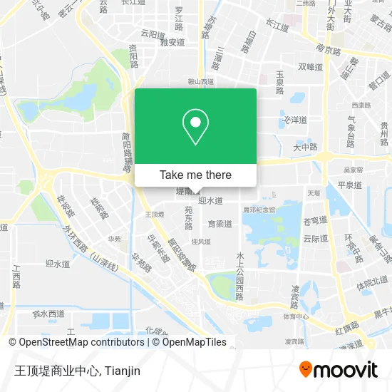 王顶堤商业中心 map
