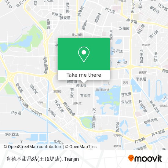 肯德基甜品站(王顶堤店) map