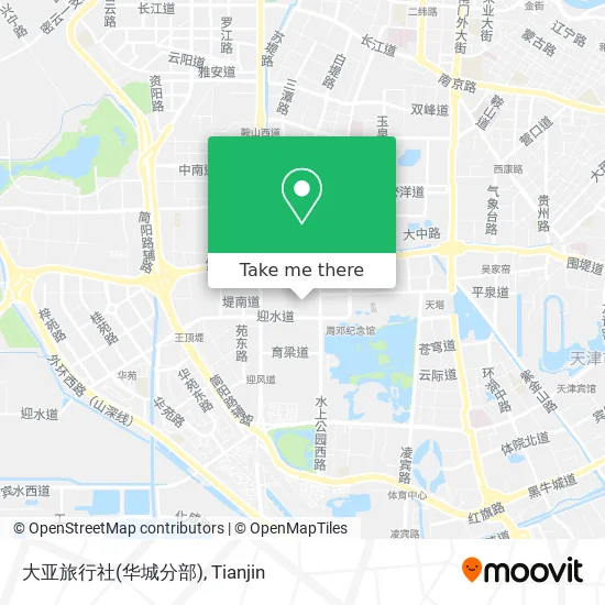 大亚旅行社(华城分部) map