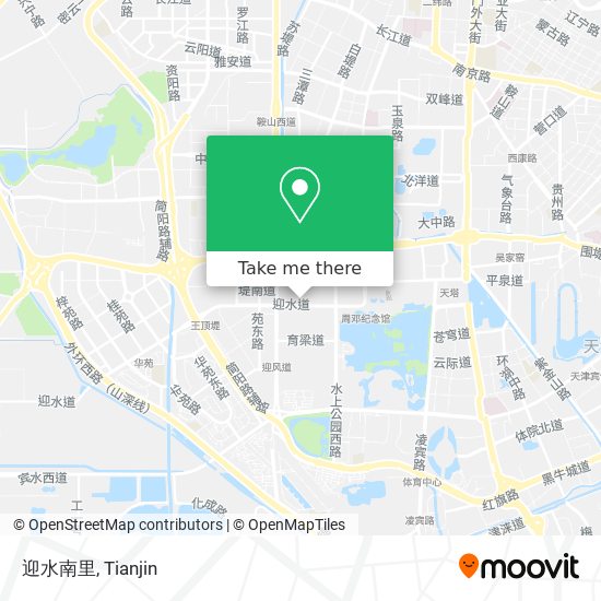 迎水南里 map