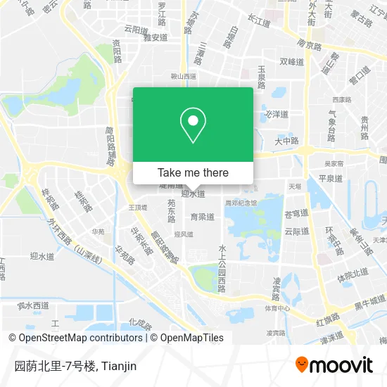 园荫北里-7号楼 map