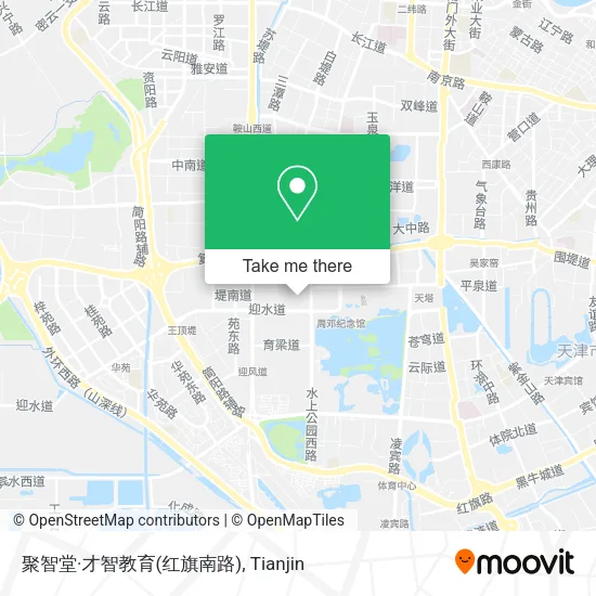 聚智堂·才智教育(红旗南路) map