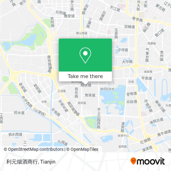 利元烟酒商行 map
