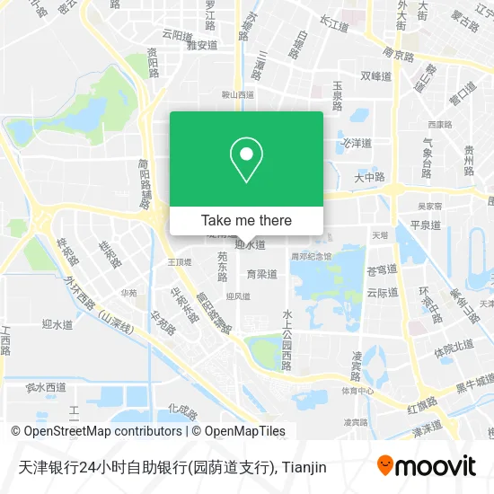 天津银行24小时自助银行(园荫道支行) map