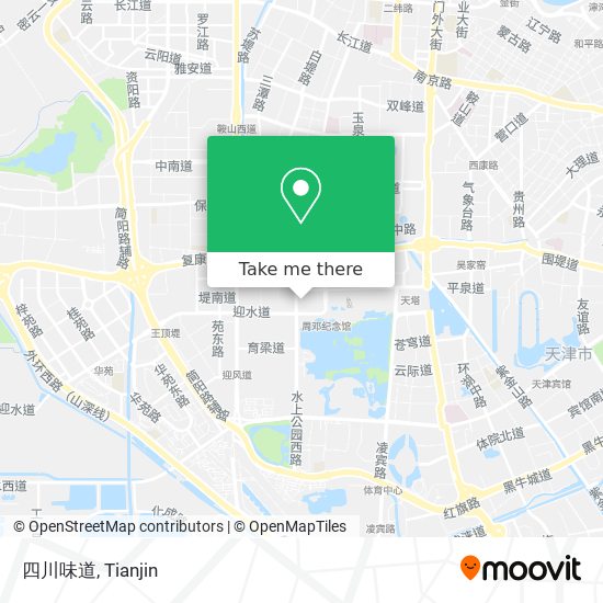 四川味道 map