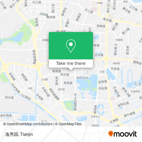 逸秀园 map