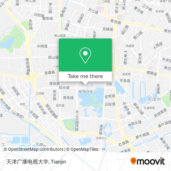 天津广播电视大学 map