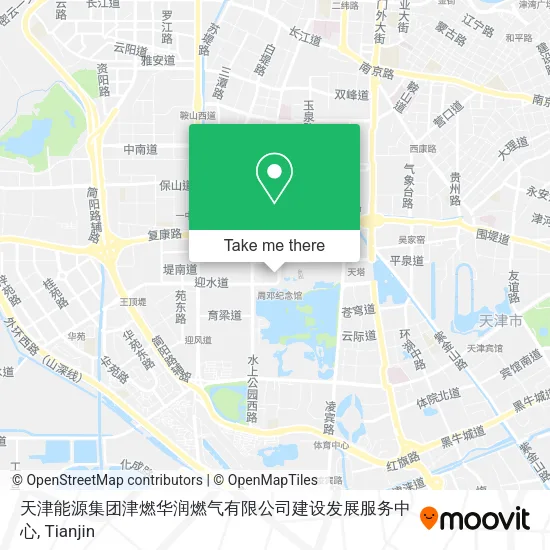 天津能源集团津燃华润燃气有限公司建设发展服务中心 map