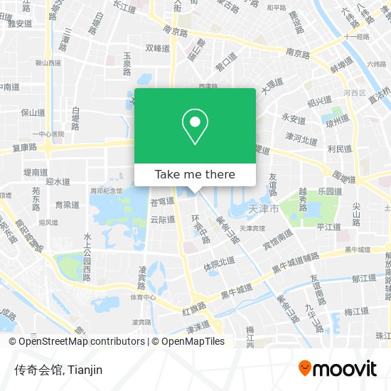 传奇会馆 map
