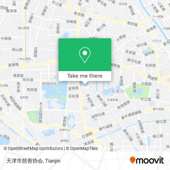 天津市慈善协会 map