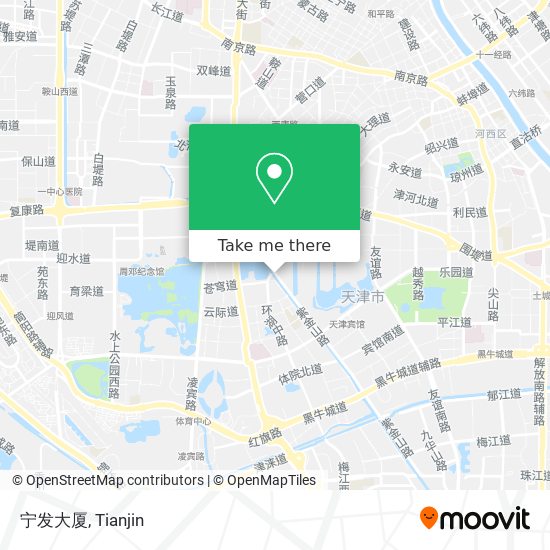 宁发大厦 map