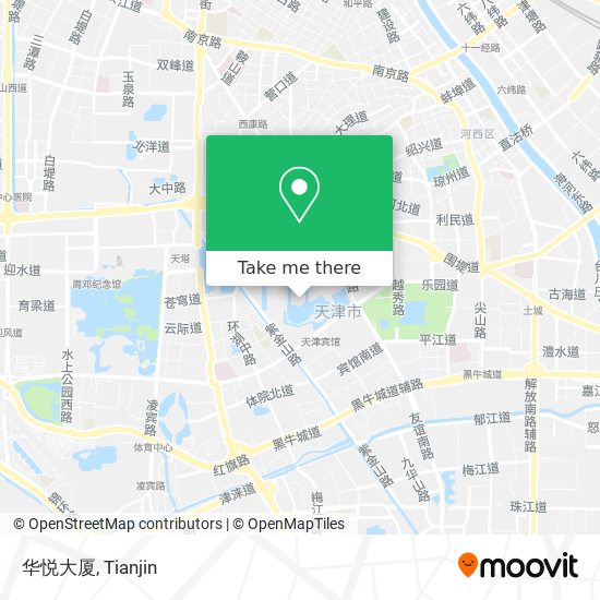 华悦大厦 map